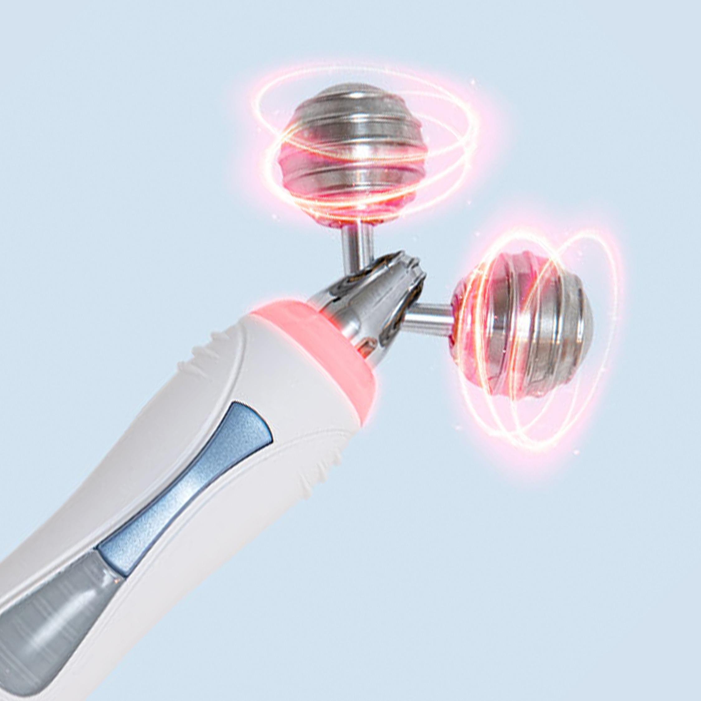 紅光微電流+「螺旋式」充電激活