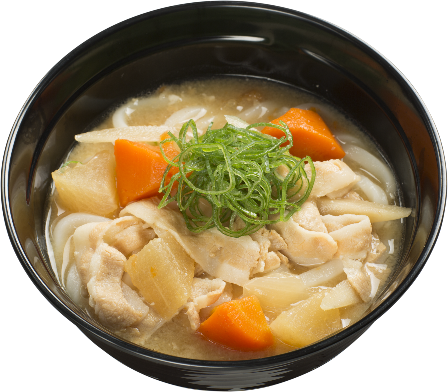 豚肉味噌湯烏冬