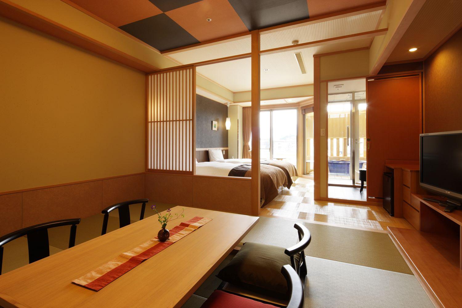 旅館在 2019 年 4月經過翻新,將日式與西式品味一同融入客房設計,打造出舒適愜意的空間