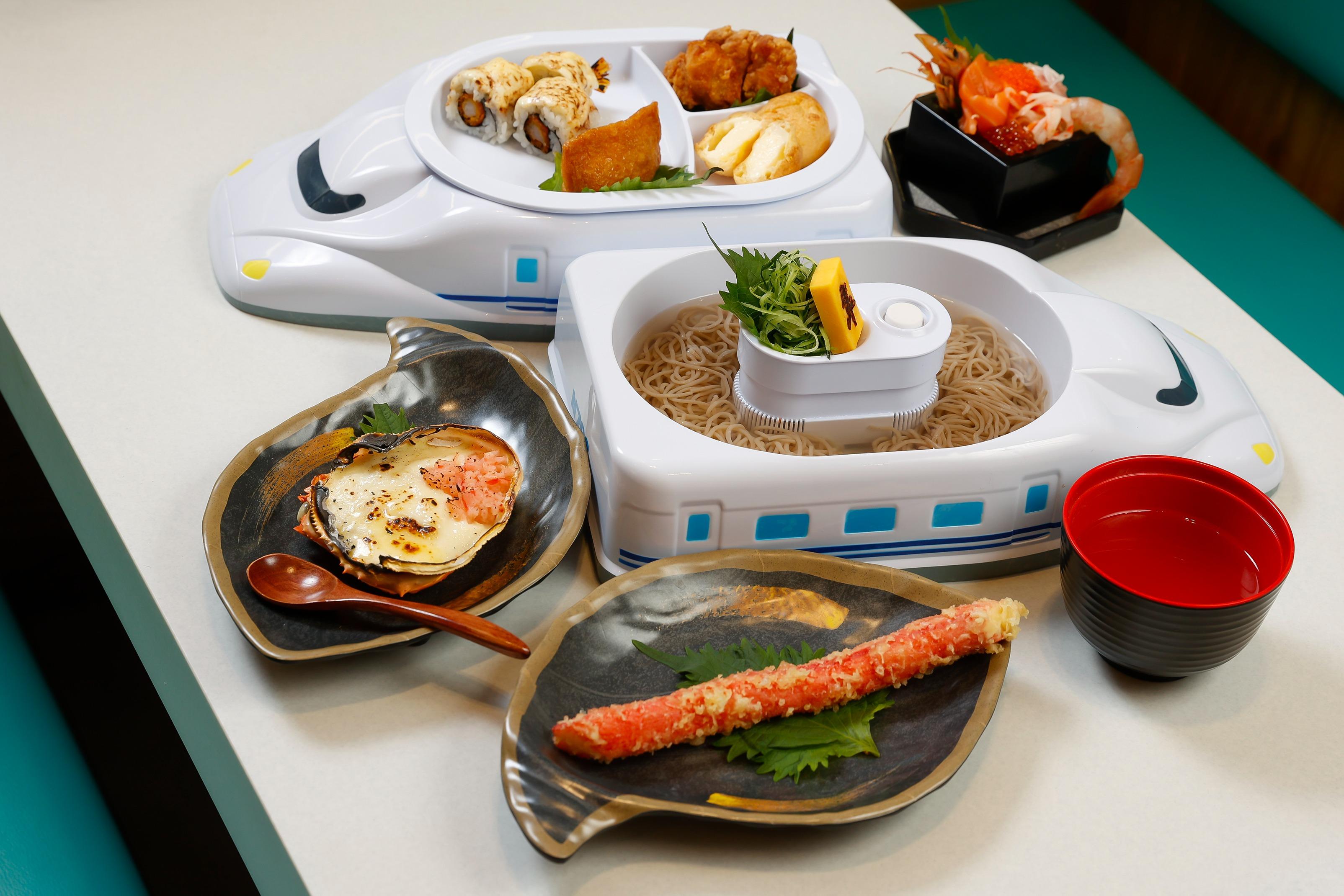 MegaBox 5間人氣環球食肆|親子用餐首選 新幹線主題「隼」