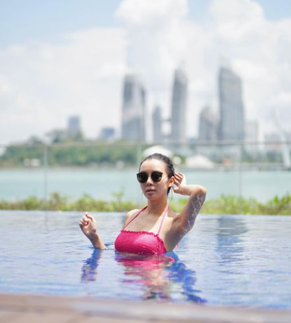 麥明詩偶爾會在社交平台大派福利。