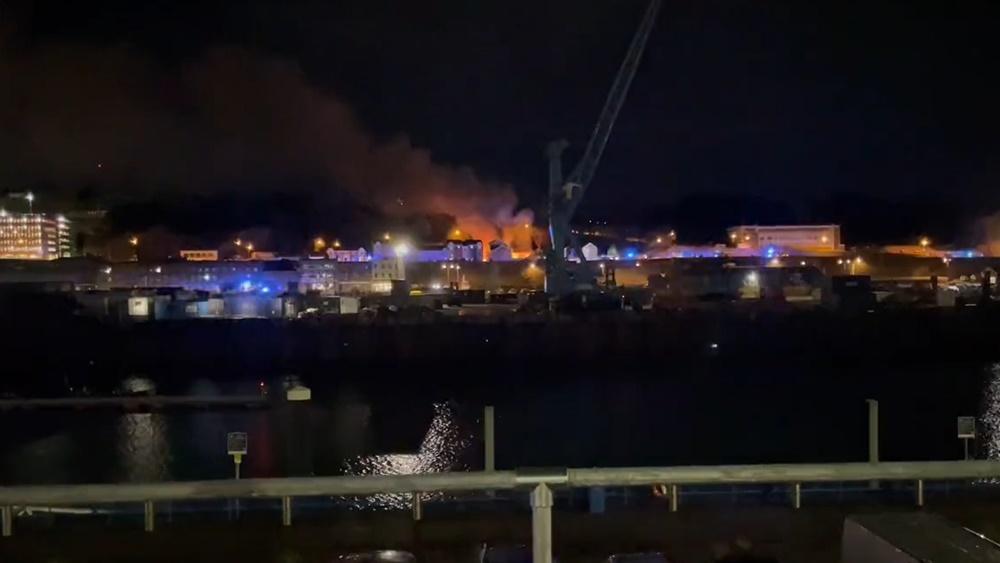 當局初步估計事件或因煤氣爆炸所致。(Twitter)