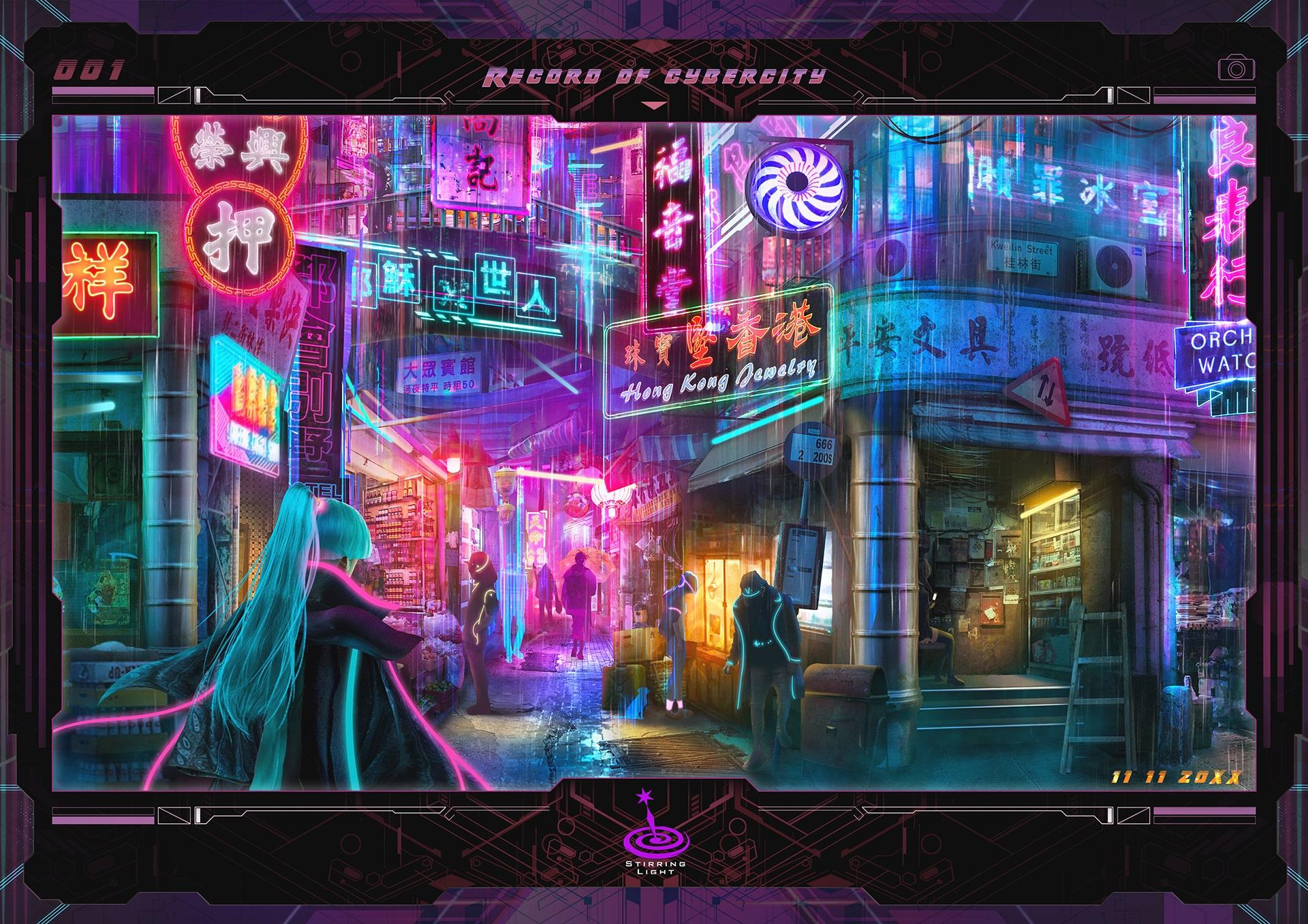 Pure Studio團隊Stirring Light創作出的《龐城》系列