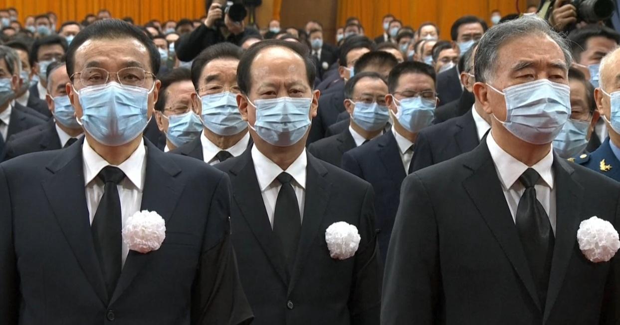 總理李克強等領導人亦有出席追悼大會。