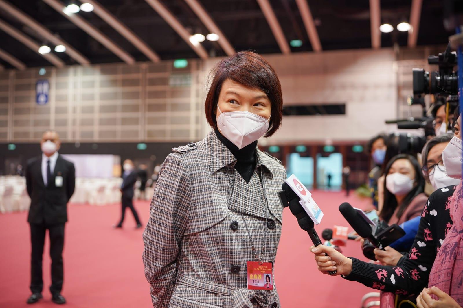 李慧琼。(李睿哲攝)