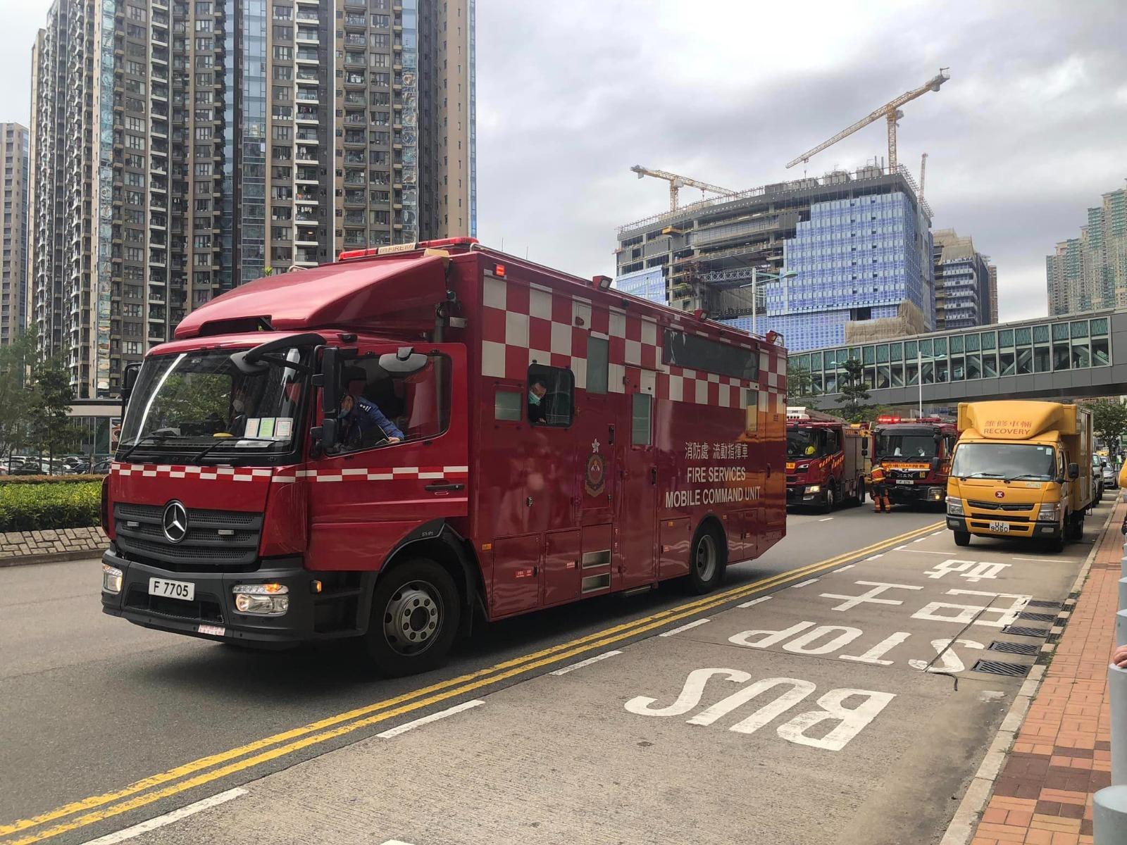 消防車到場協助。