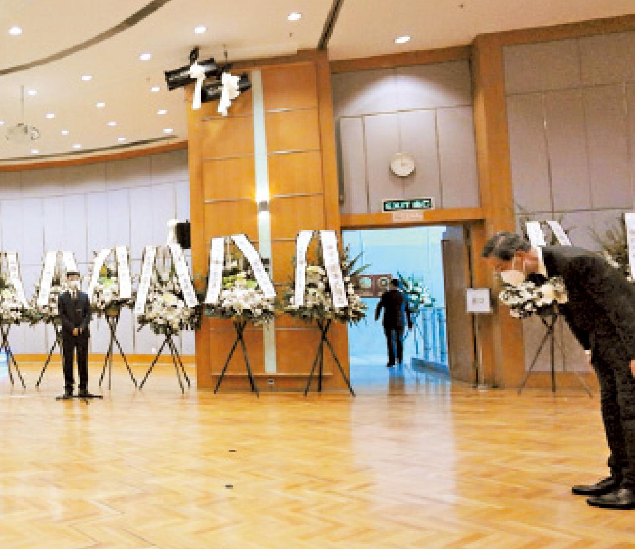 江澤民逝世 中聯辦 梁振英