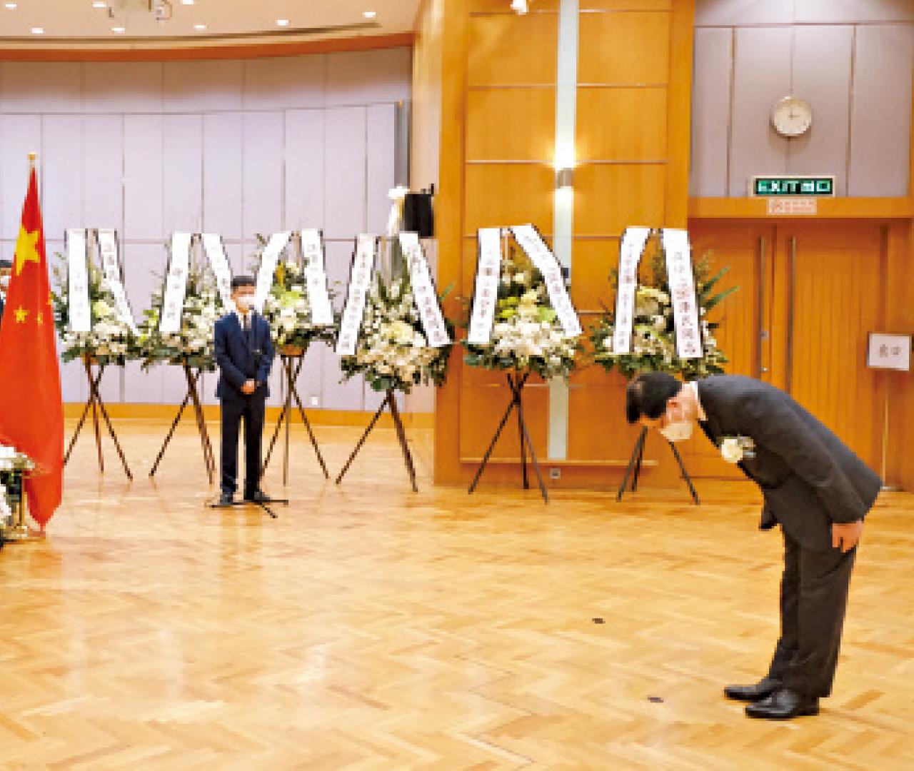 江澤民逝世 中聯辦 李家超