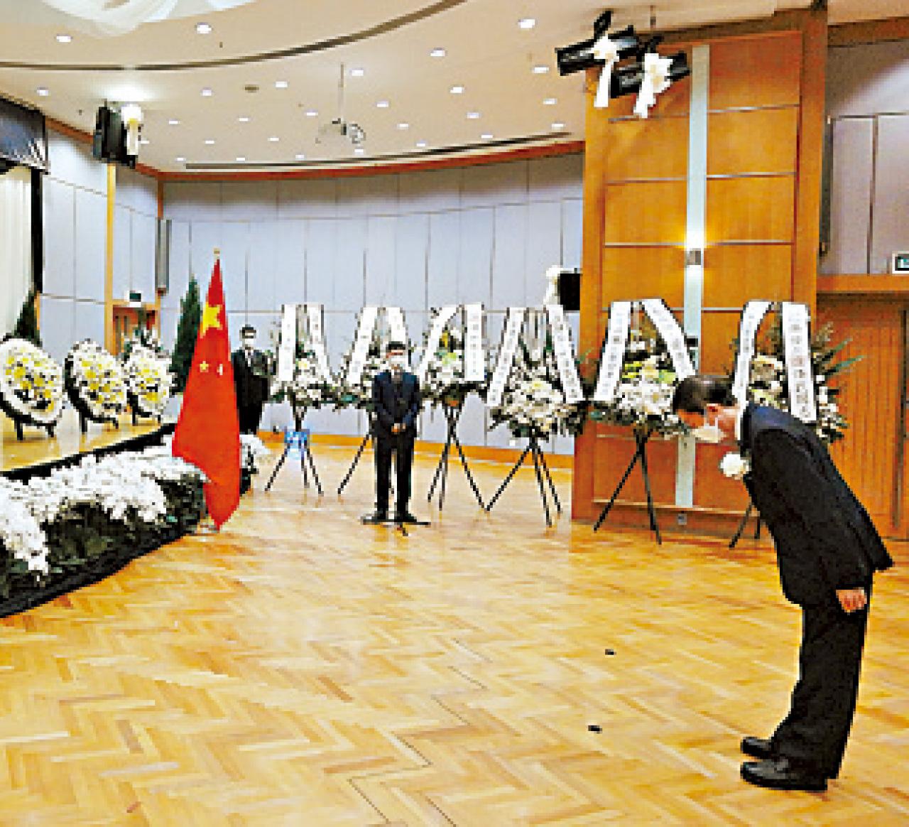 江澤民逝世 中聯辦 駱惠寧