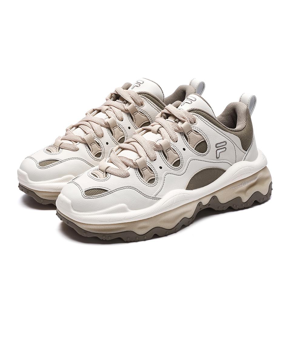 QD96男裝運動鞋 白 / 棕色 $1,180