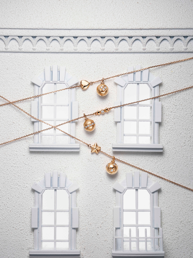 女朋友聖誕禮物推介2022|周大福「小點滴」系列