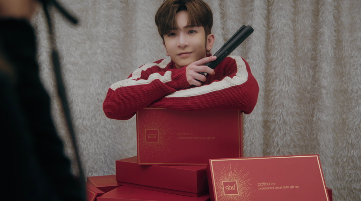ghd x Anson Lo 農曆新年宣傳片幕後花絮