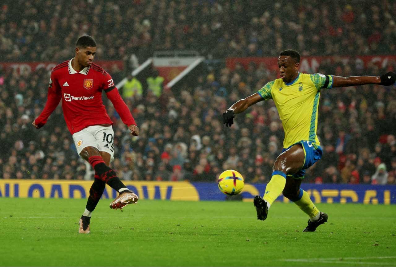 英超|滕哈格嫌贏得少 紅魔「雙鋒」入波炒森林