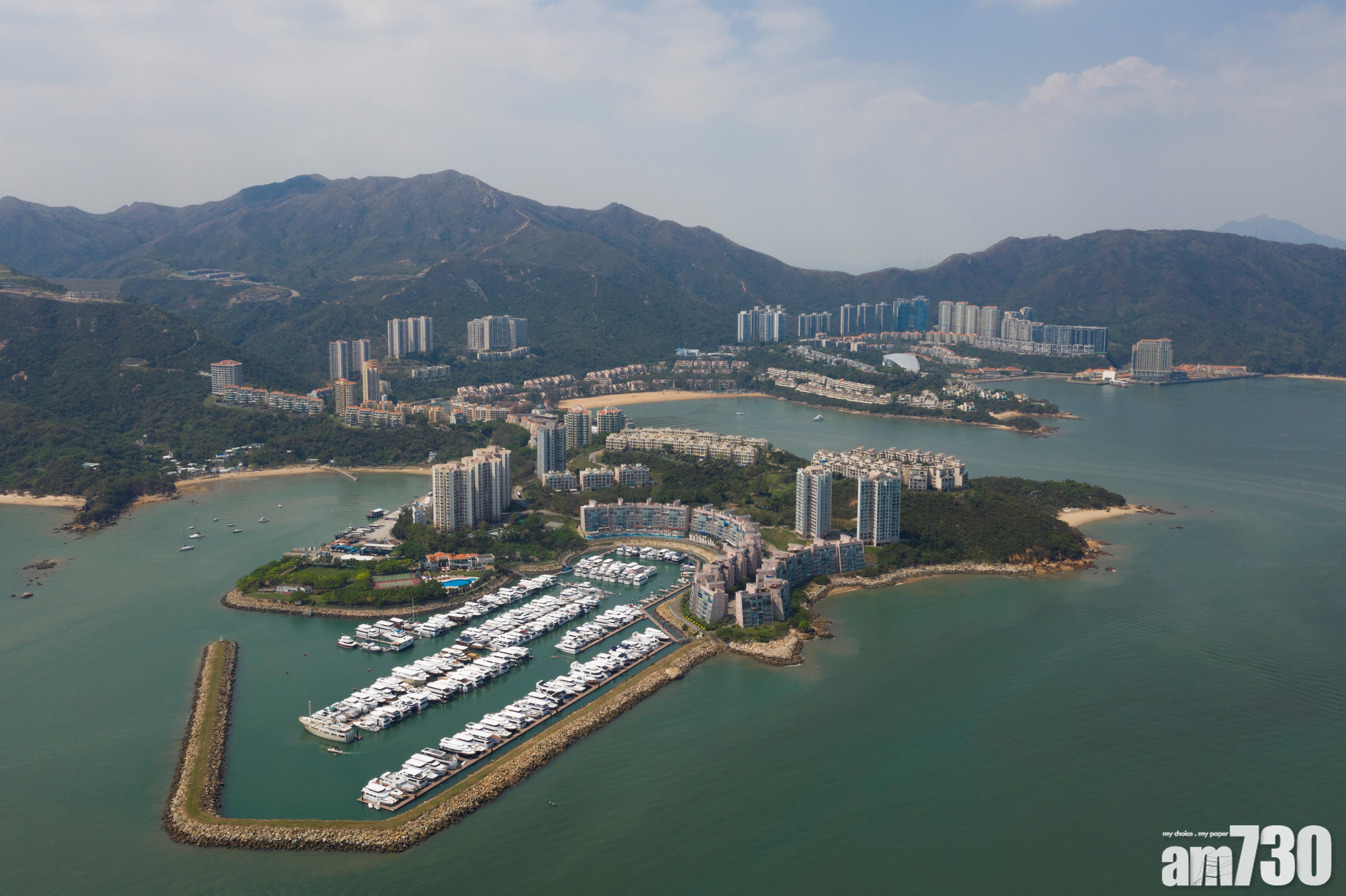 大嶼山愉景灣自成一隅,居住環境恬靜,日常交通和生活配套亦齊全。(資料圖片)
