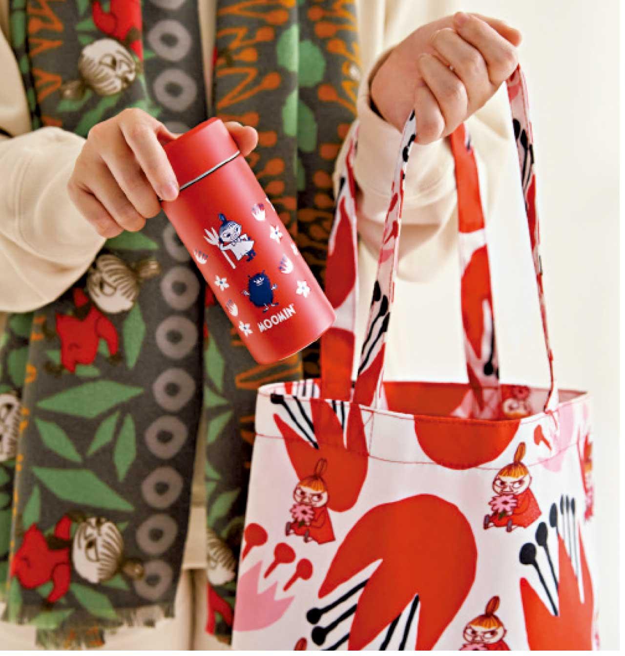 7仔X姆明一族驚喜$99+印花組合 mini保溫瓶+環保隨行袋