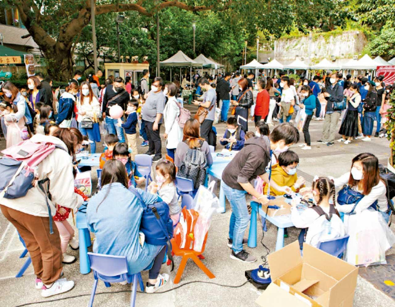 PORTRAIT童你ART LIKE畫展X結伴童萌遊市集逼爆石屋家園