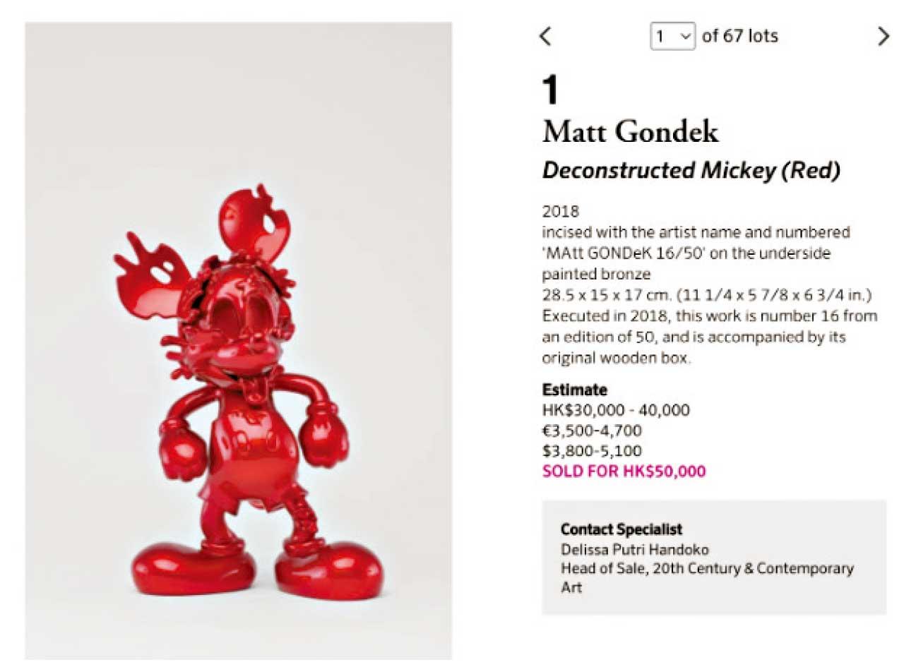 手辦店東主交收遇持錘賊黨 遭劫5萬元「米奇老鼠」