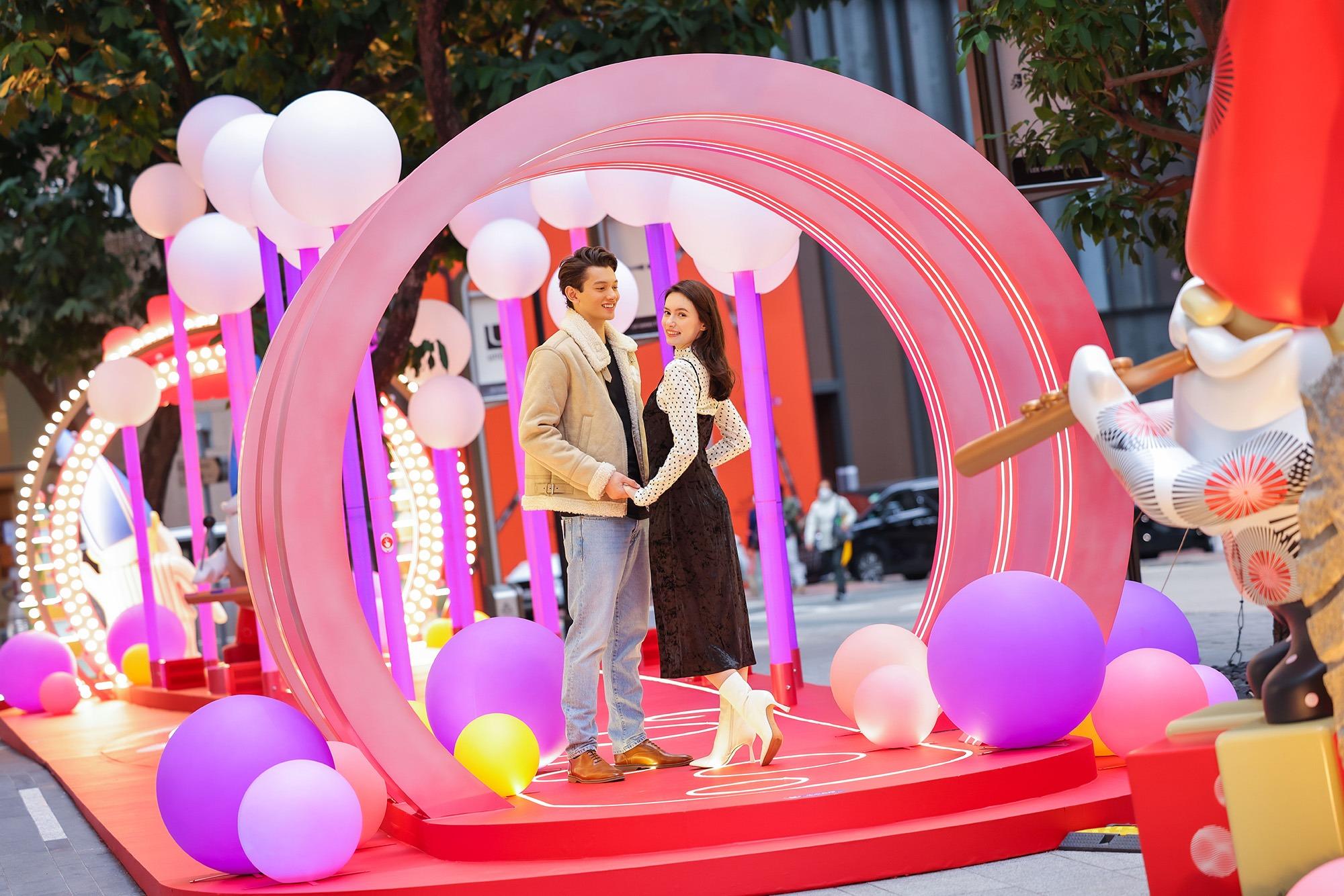 利園一期地面(希慎道):「聖誕聲光迴廊」