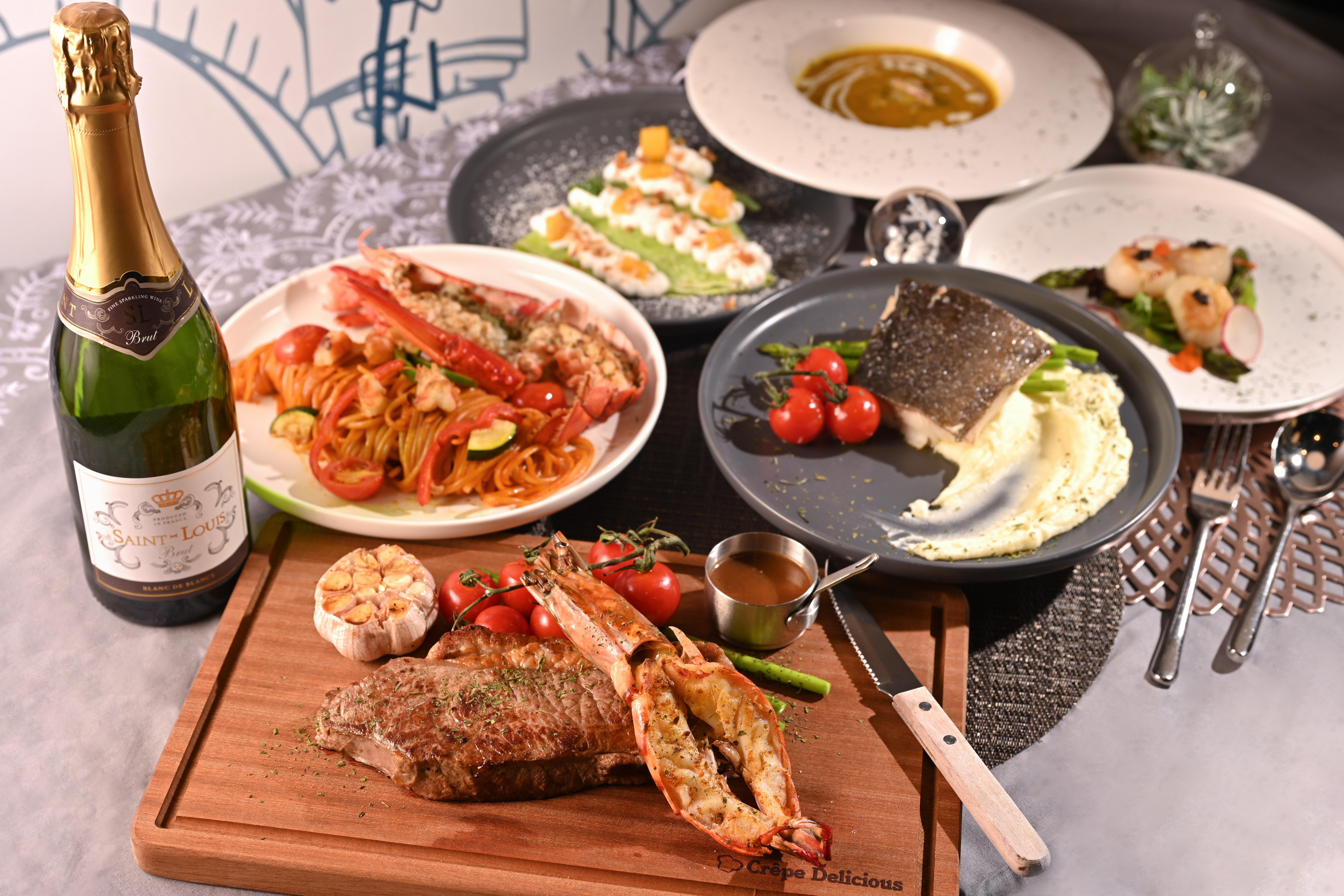 法式可麗餅專門店Crêpe Delicious聖誕限定套餐