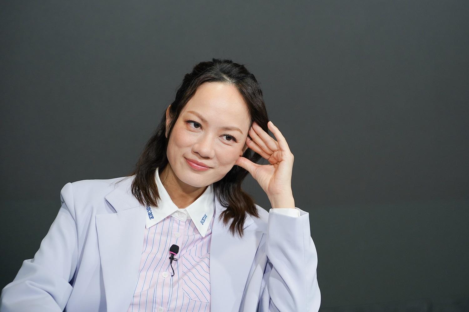 簡慕華演的霍姐既要時刻保持氣場,同時又流露大愛包容,擔心拿捏不準,與觀眾期望有落差。(李睿哲攝)