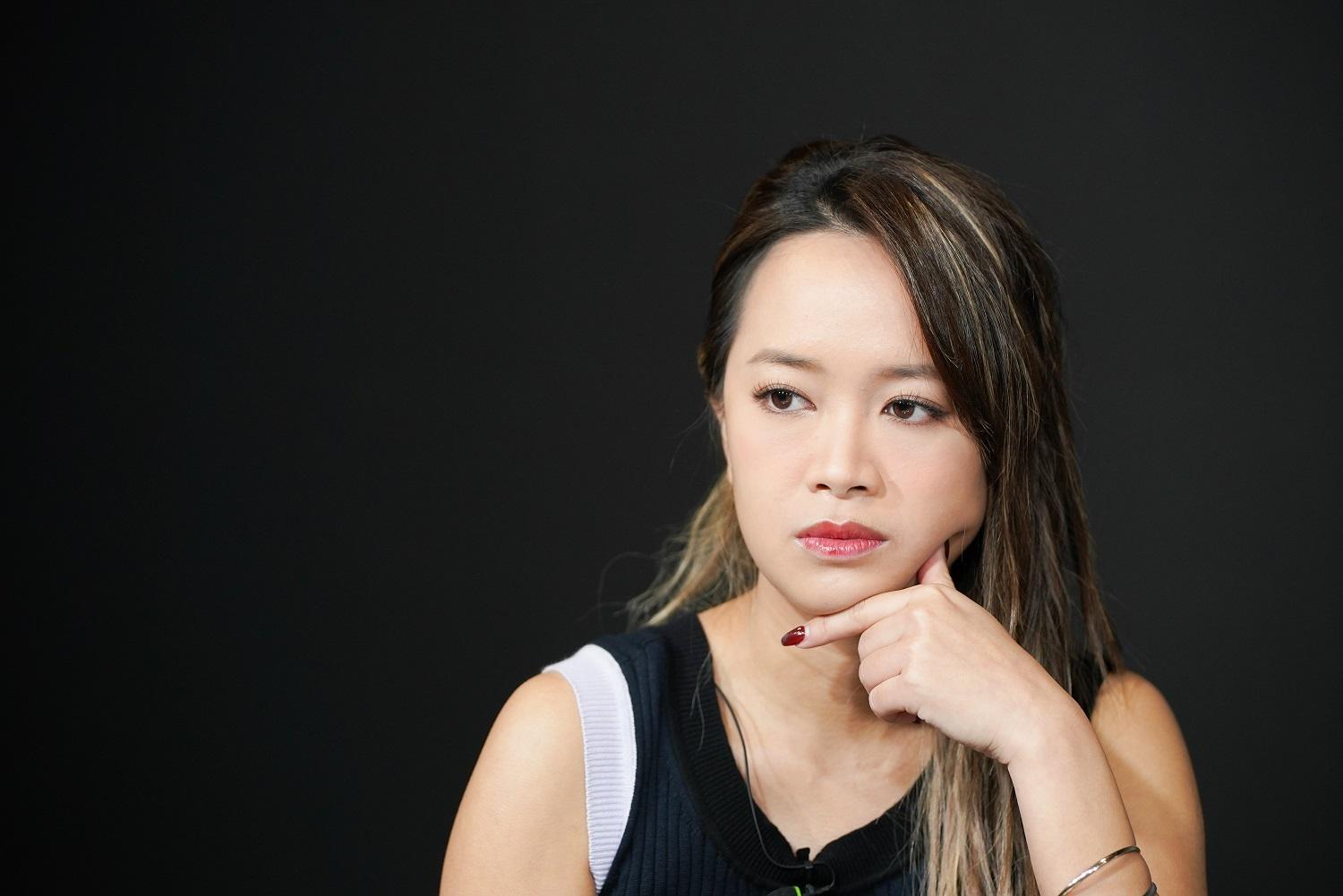 Hailey坦言想多嘗試拍劇演不同角色,戲份多少也不緊要。(李睿哲攝)