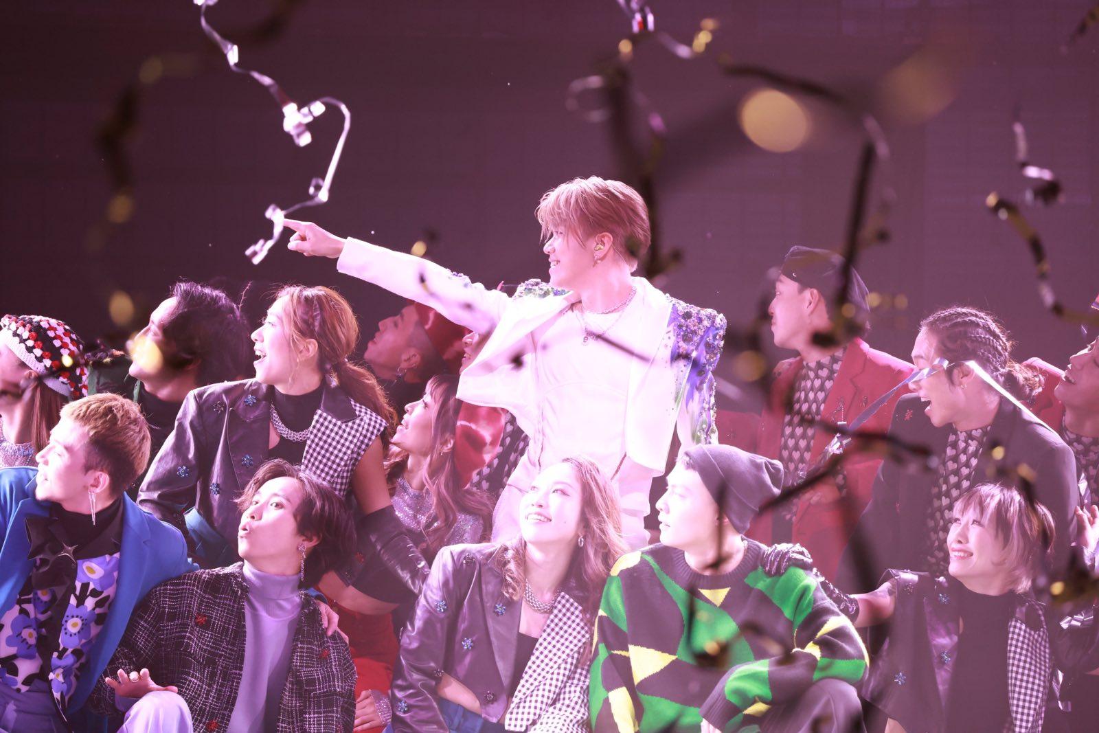 軒仔於《Revisit張敬軒演唱會》組限定跳唱男團。