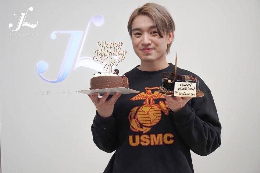 Fans club早前舉辦為期10日的慈善Pop-up活動慶祝柳誕,Jer亦有大駕光臨。