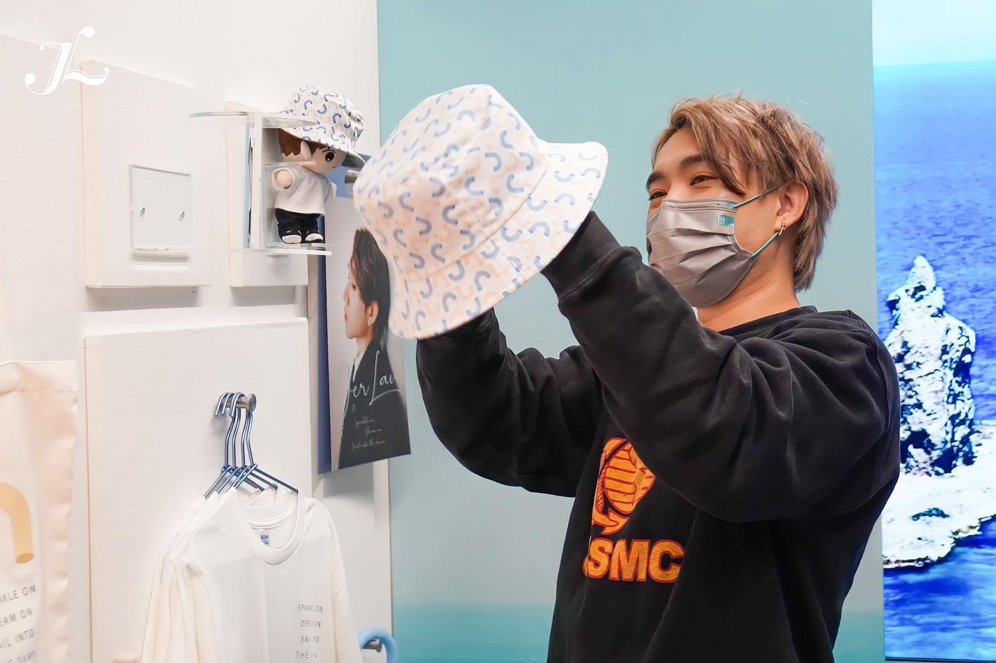 場內有多款周邊產品發售,收善撥捐慈善機構。(Jer柳應廷歌迷會提供)