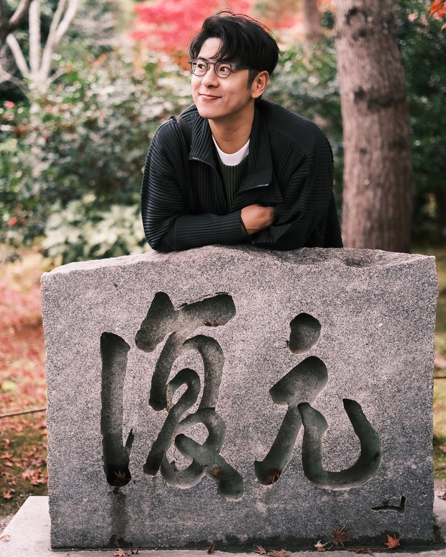 Alfred早前往日本旅行,放鬆心情回港再籌備演唱會。(IG@許廷鏗)