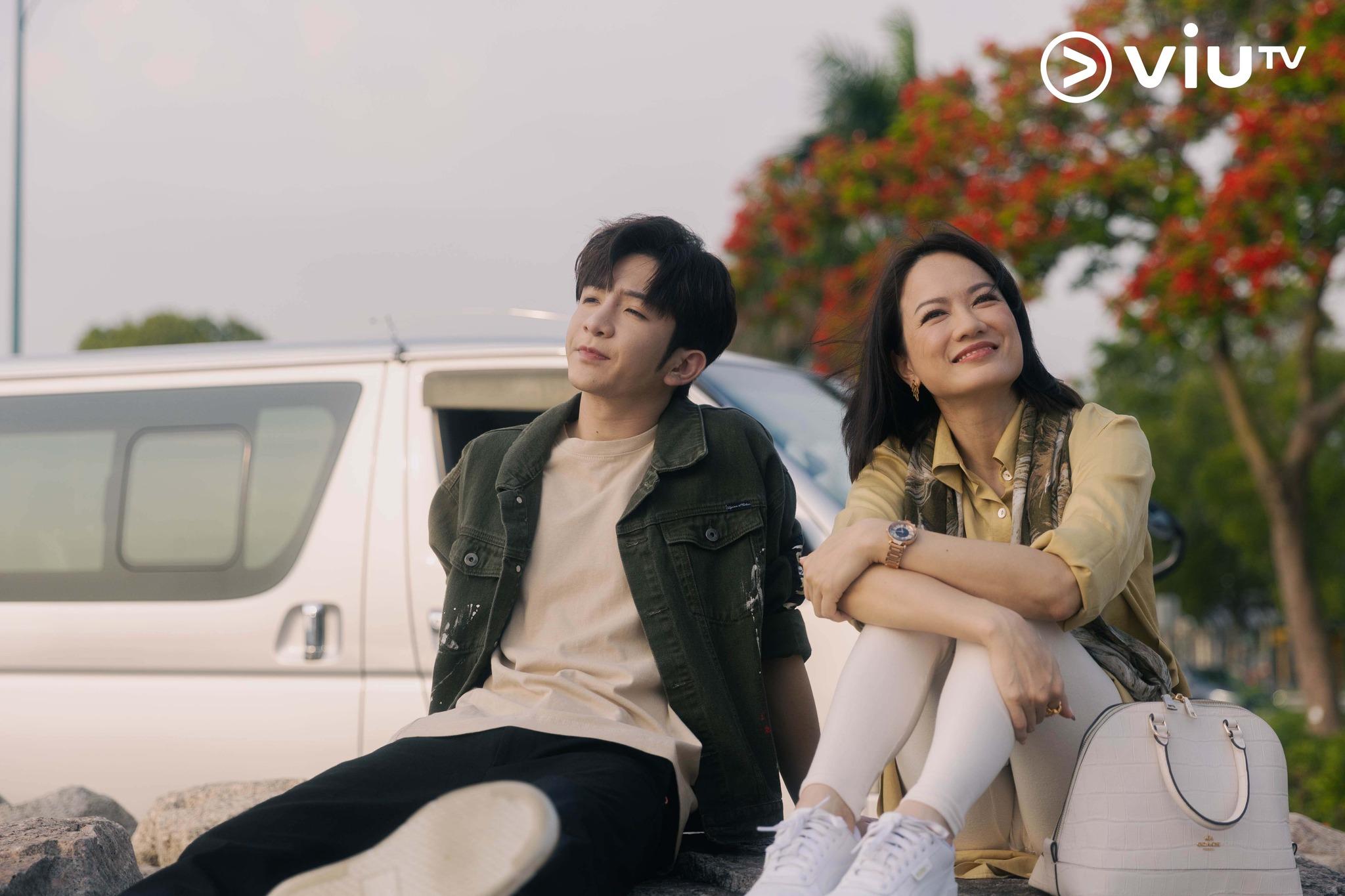 Rachel讚Anson Lo在消化劇本和演繹角色上,大有進步。(《百萬同居計劃》劇照)