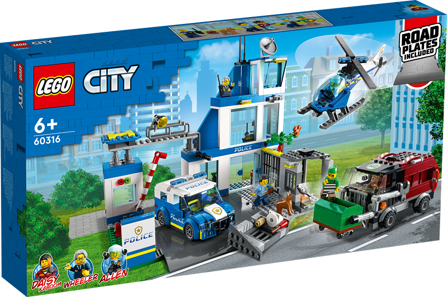 LEGO 十大小朋友聖誕禮物|City系列 60316 Police Station