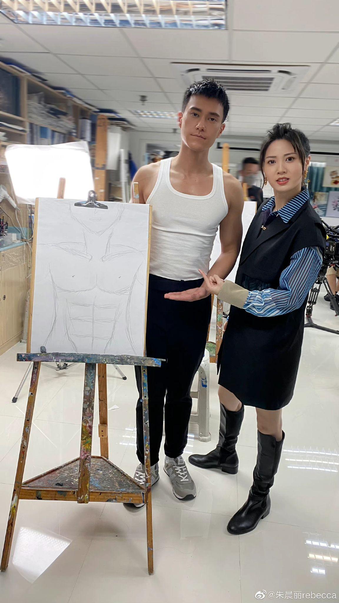 朱晨麗在劇中飾演朱敏瀚的初戀女友。