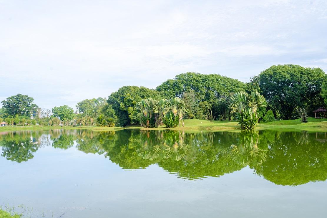 太平湖波平如鏡令人心境平靜