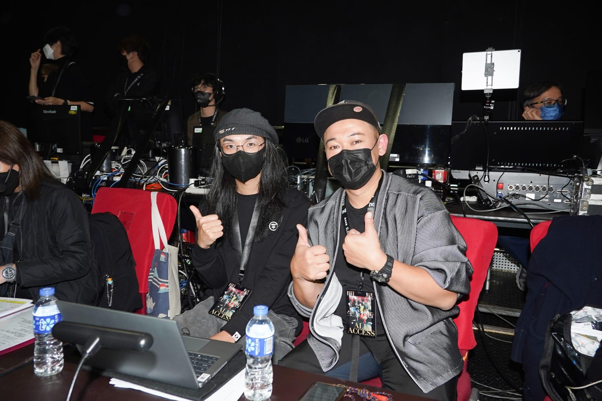 ERROR一連三場《明星生活 ERROR LIVE SHOW 2022》今晚於九展Star Hall開鑼 (李睿哲攝)