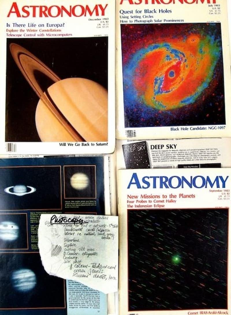 Vivienne Westwood由母親的天文學書籍得到靈感。