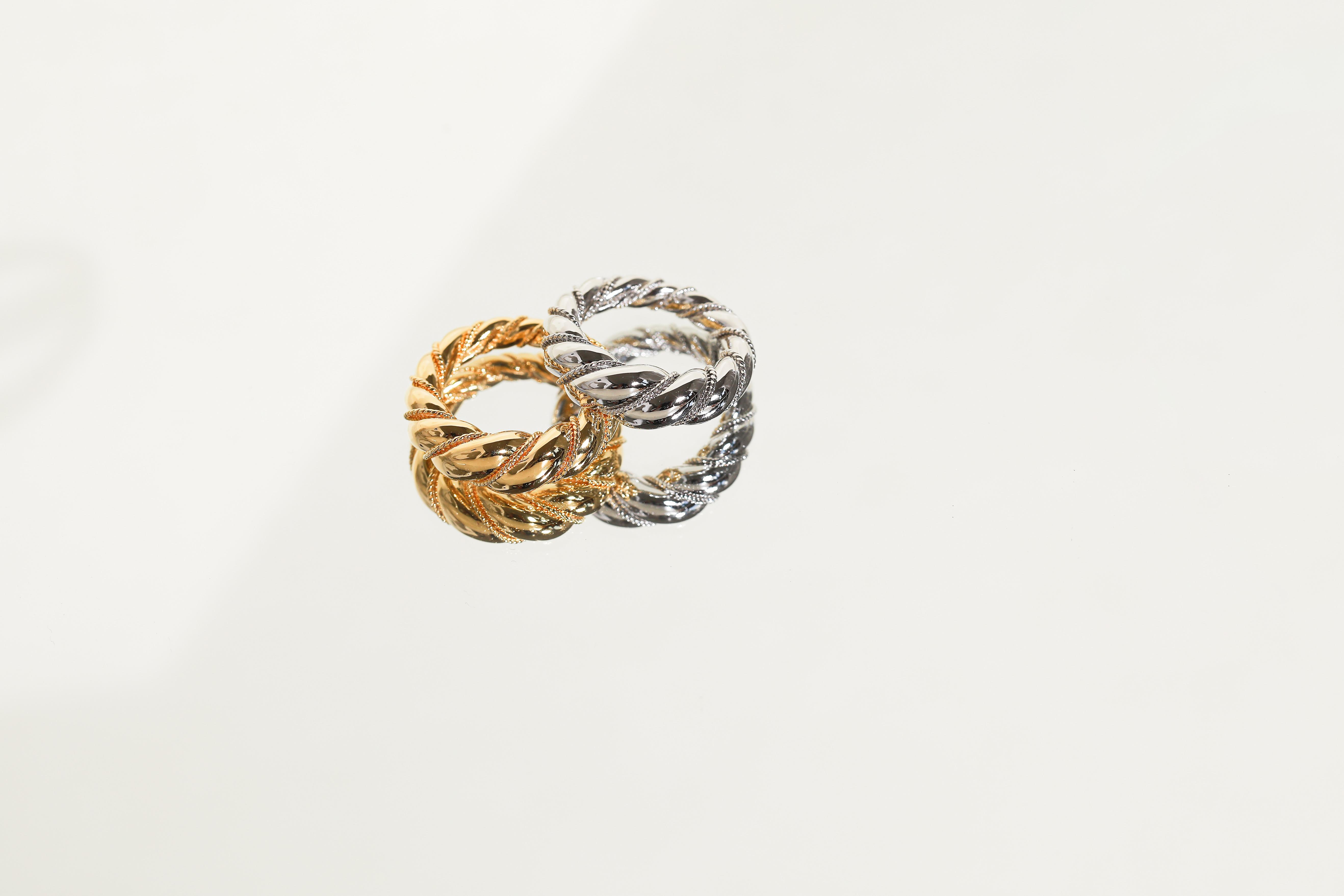 NYRELLE重點系列|Pretzel 系列的戒指可以同時作吊咀。