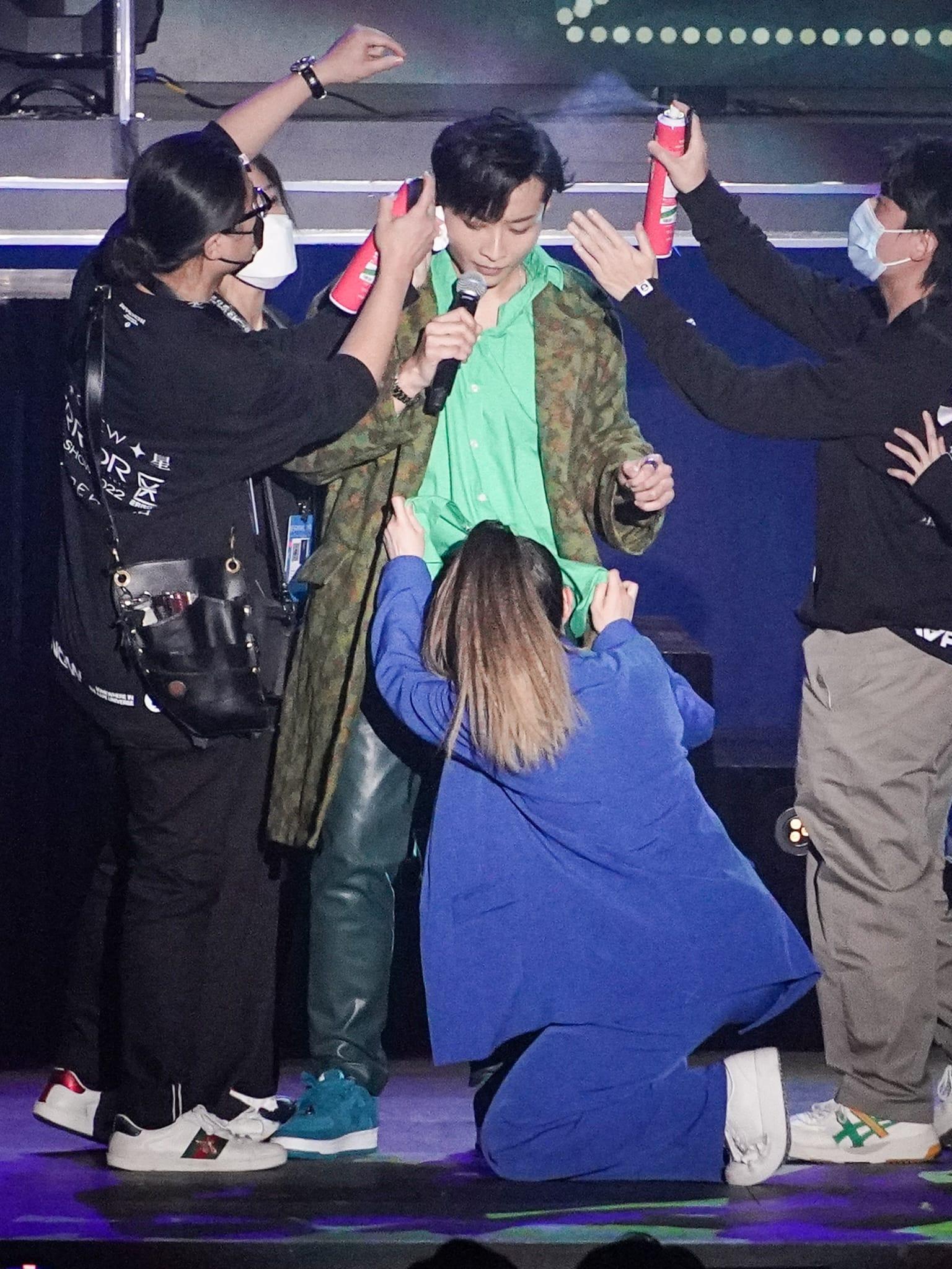 ERROR一連三場《明星生活 ERROR LIVE SHOW 2022》今晚於九展Star Hall開鑼 (李睿哲攝)