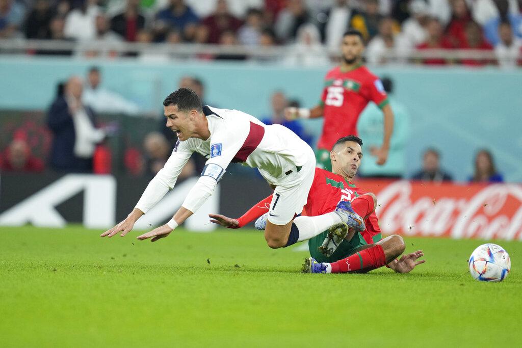 C朗拿度以196場國際賽上陣,並列成成國際賽上陣王。(美聯社)