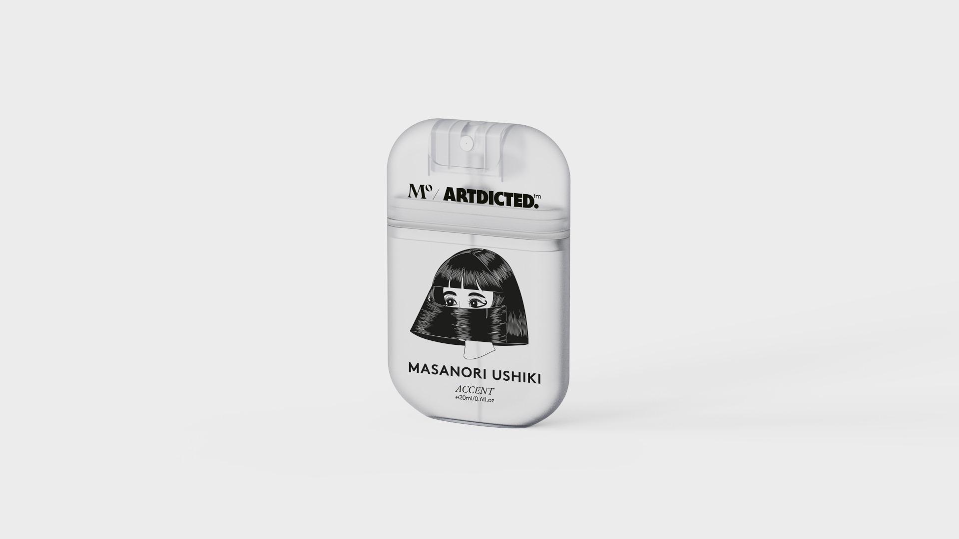 MaskOn._ x ARTDICTED. x MASANORI USHIKI聯乘噴霧 $43/20ml