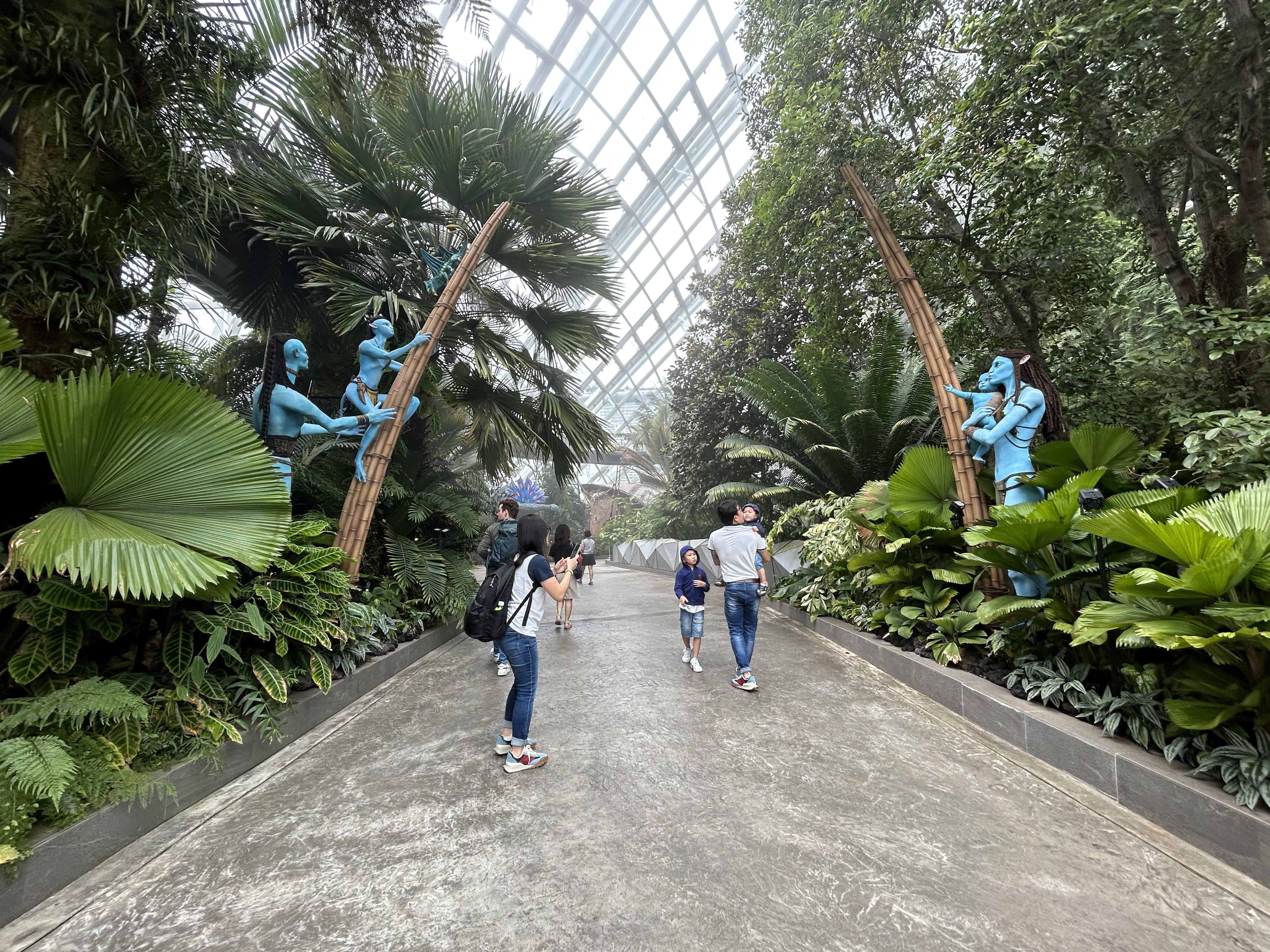 打卡位4:男女主角Jake 和 Neytiri