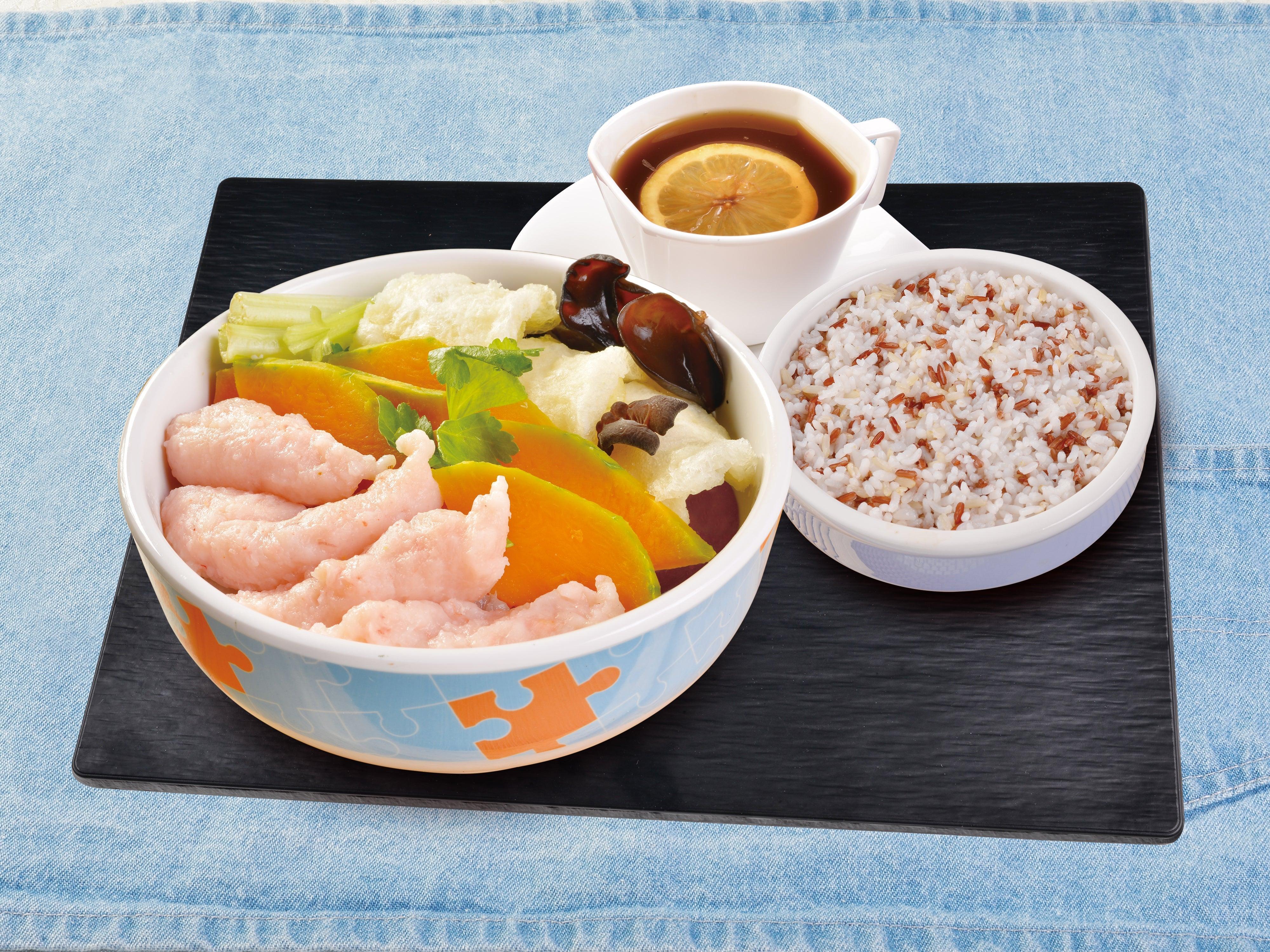 11. 心粥館的兩餸一菜一湯套餐