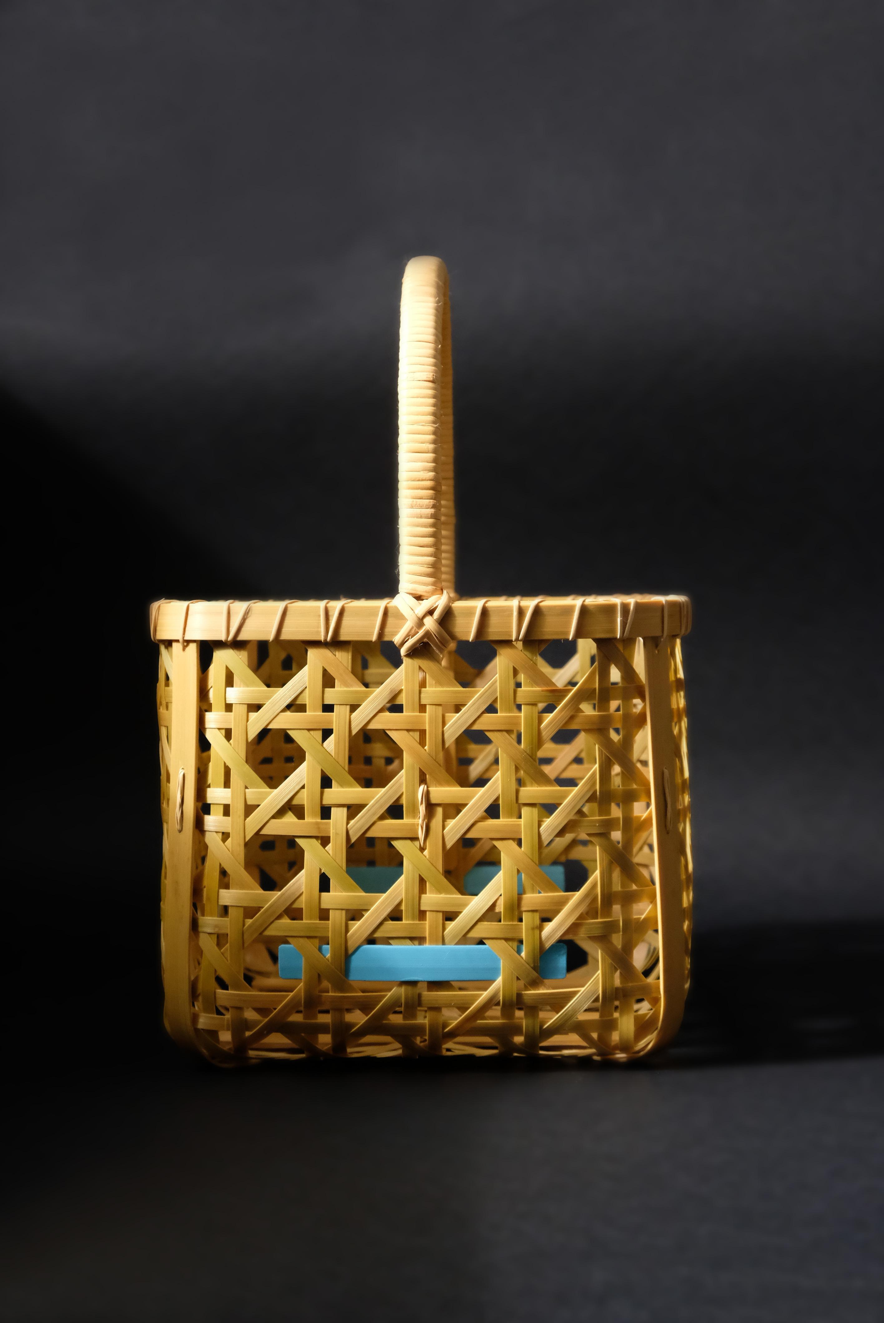 八角編咖啡手提籃 $1,950