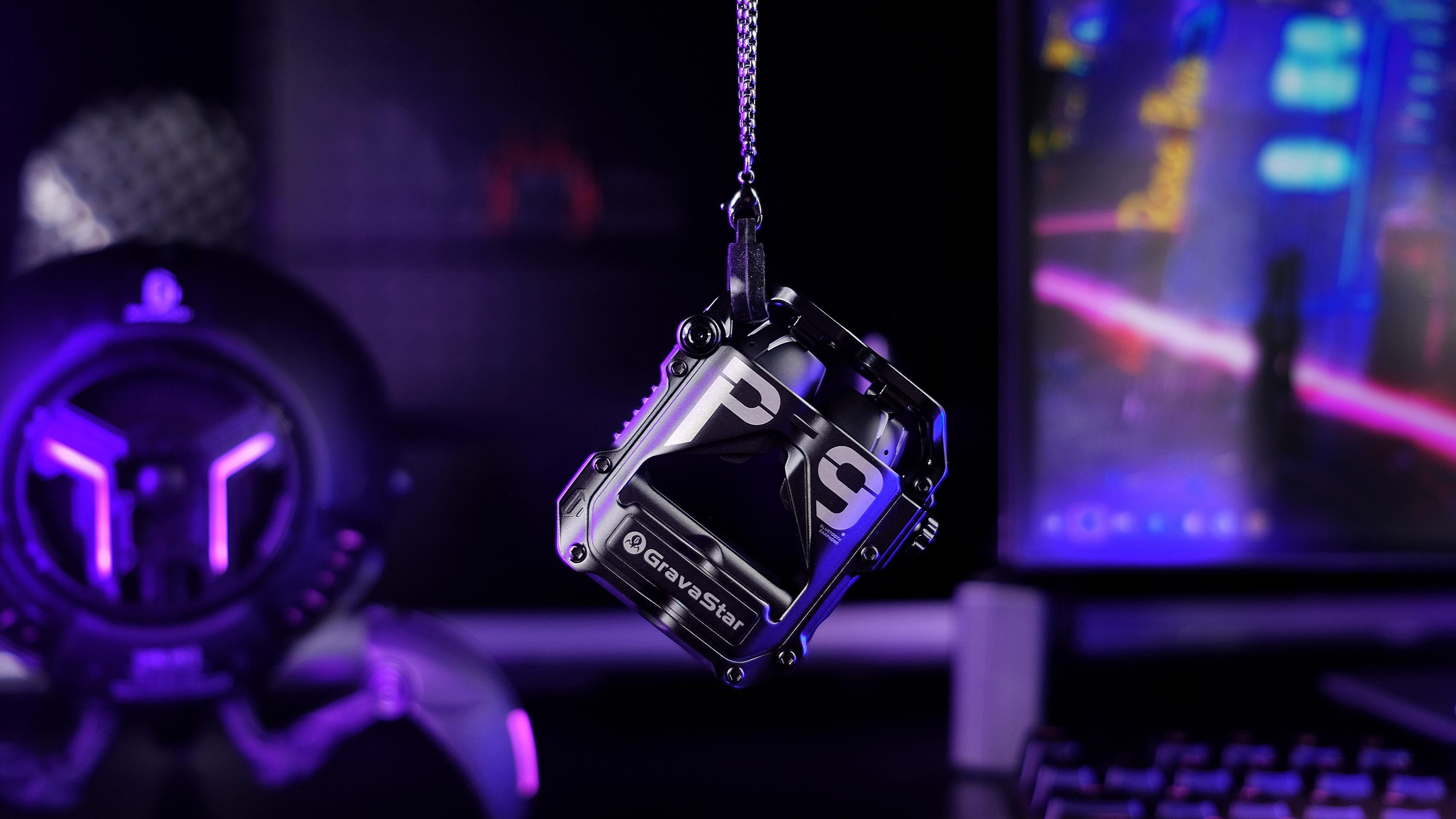 聖誕禮物推薦2022|GravaStar Sirius Pro 無線耳機 (黑魂版本) $888