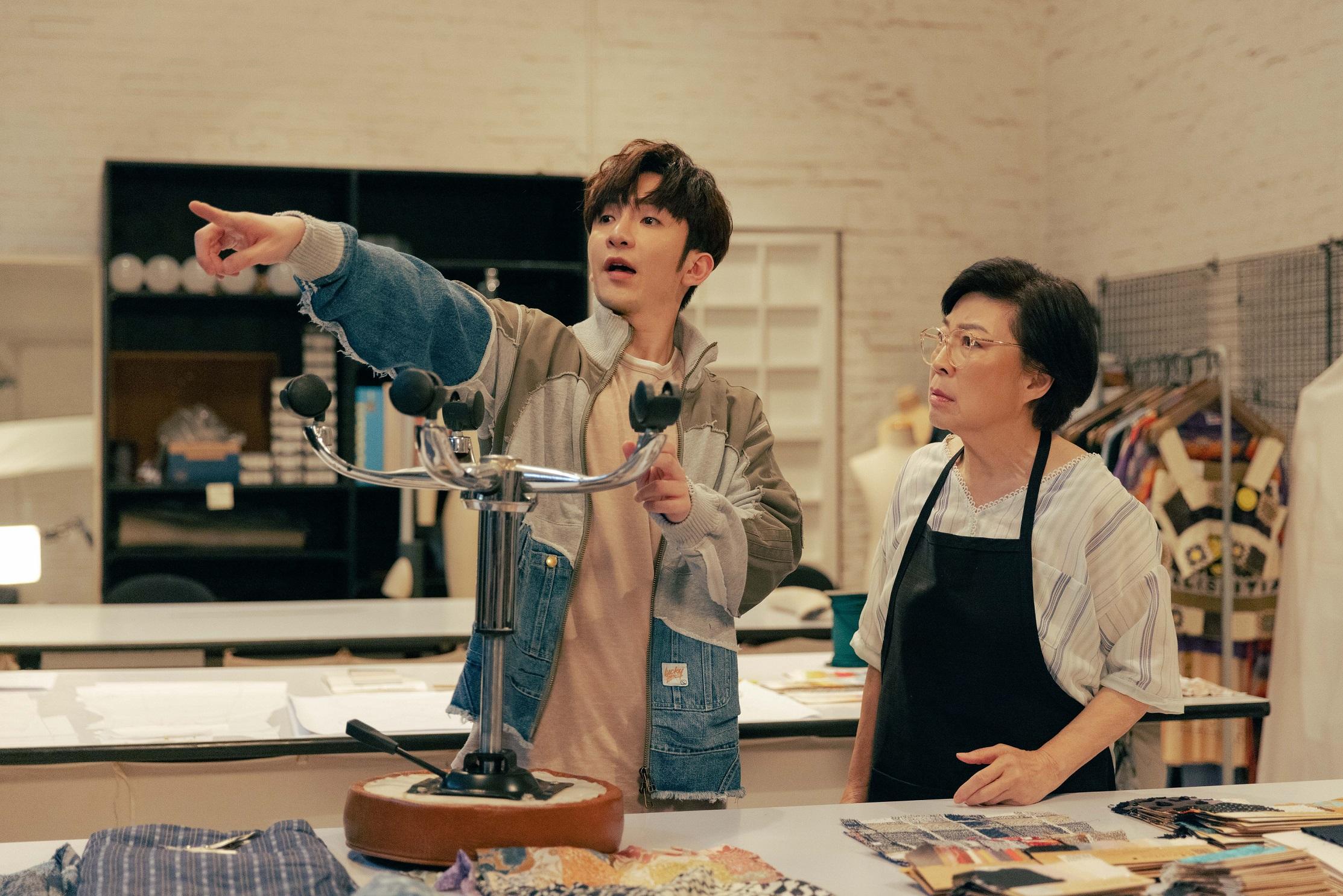 吳沅儀亦有份參演,與Anson Lo有不少對手戲。(《百萬同居計劃》劇照)