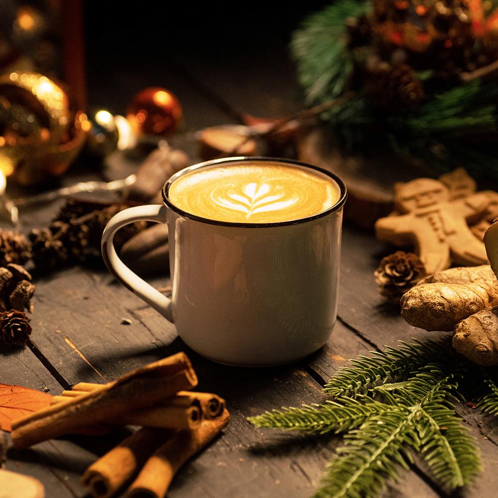 玉桂薑糖鮮奶咖啡 S$34 R$39 L$44