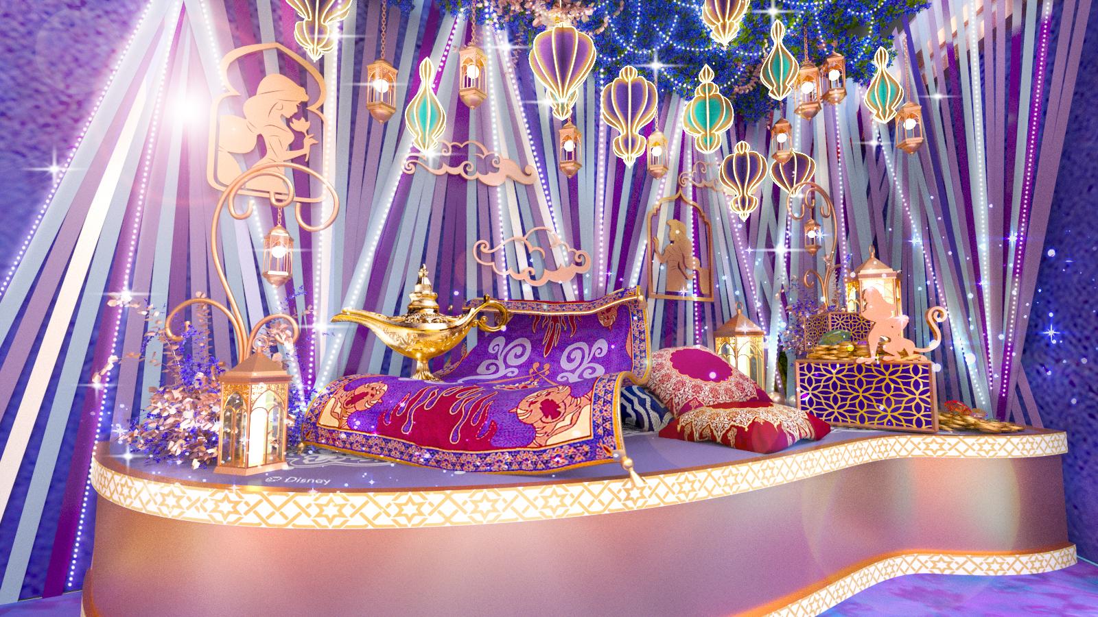 迪士尼公主主題區