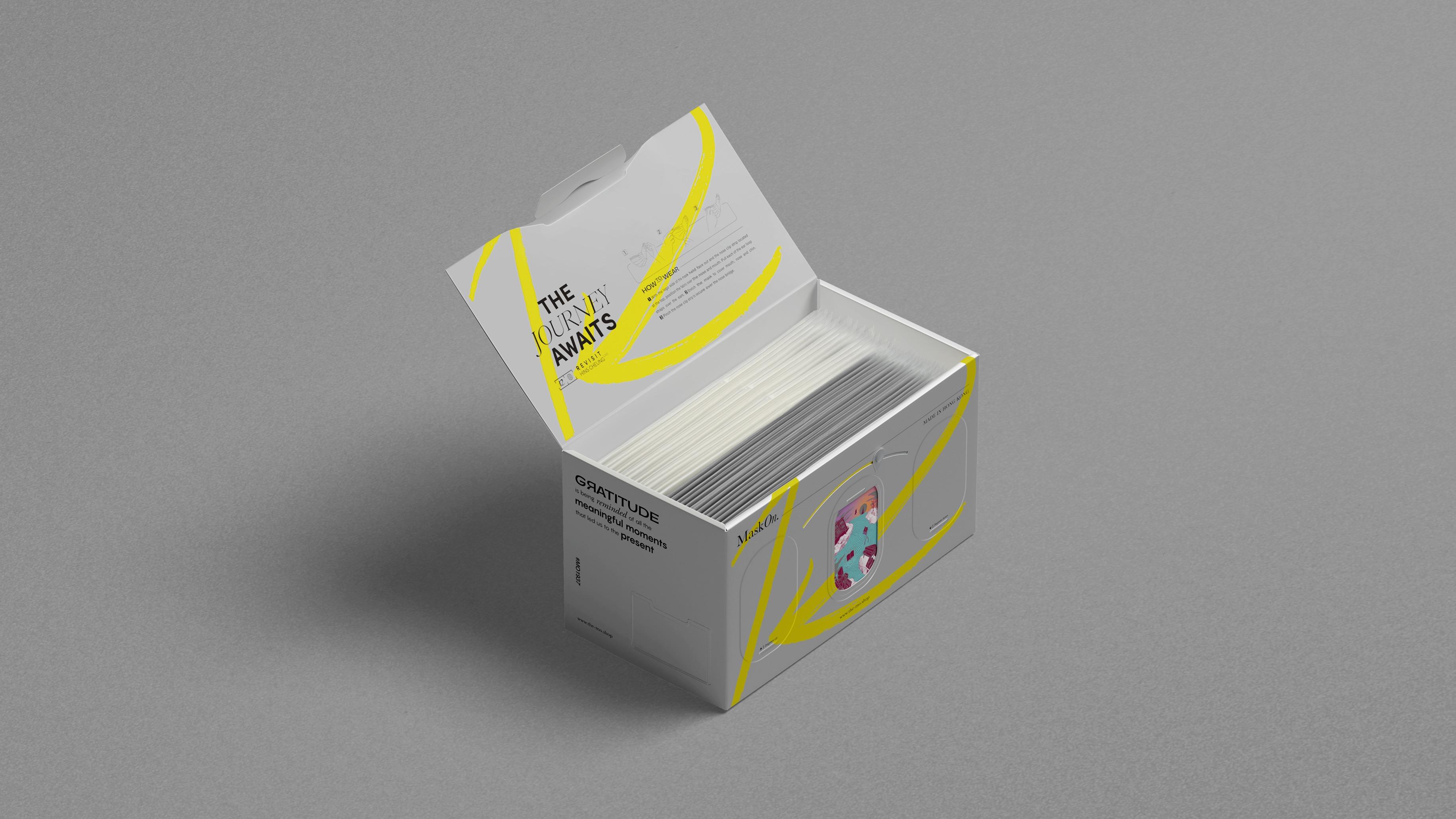 MO / MaskOn._ x 張敬軒 "Revisit" 演唱會聯乘口罩 $188/30個(M/L尺寸)