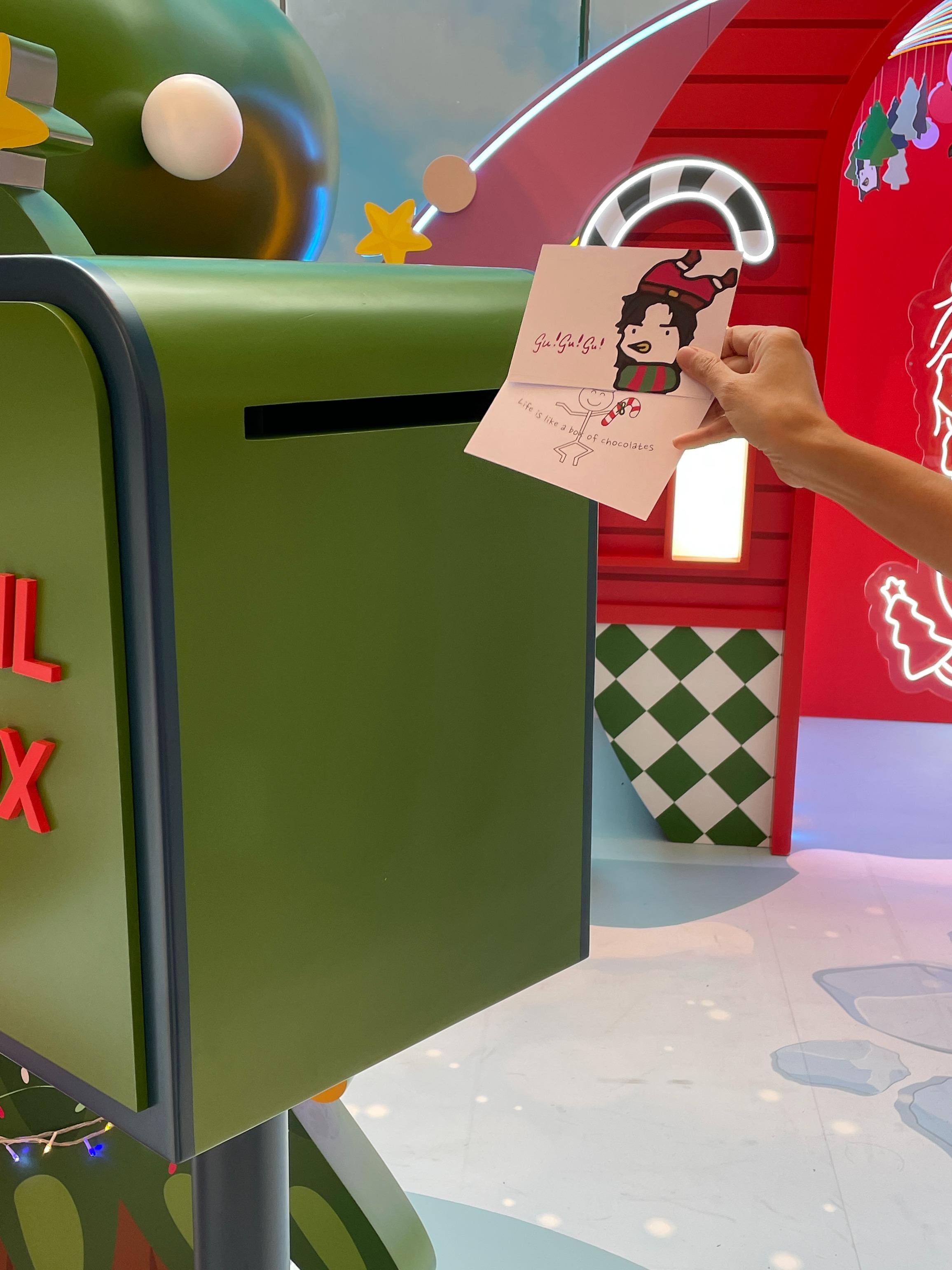 The ONE X 193 今個聖誕知你咩料市集打卡位7|已讀必回鳩仔聖誕郵筒