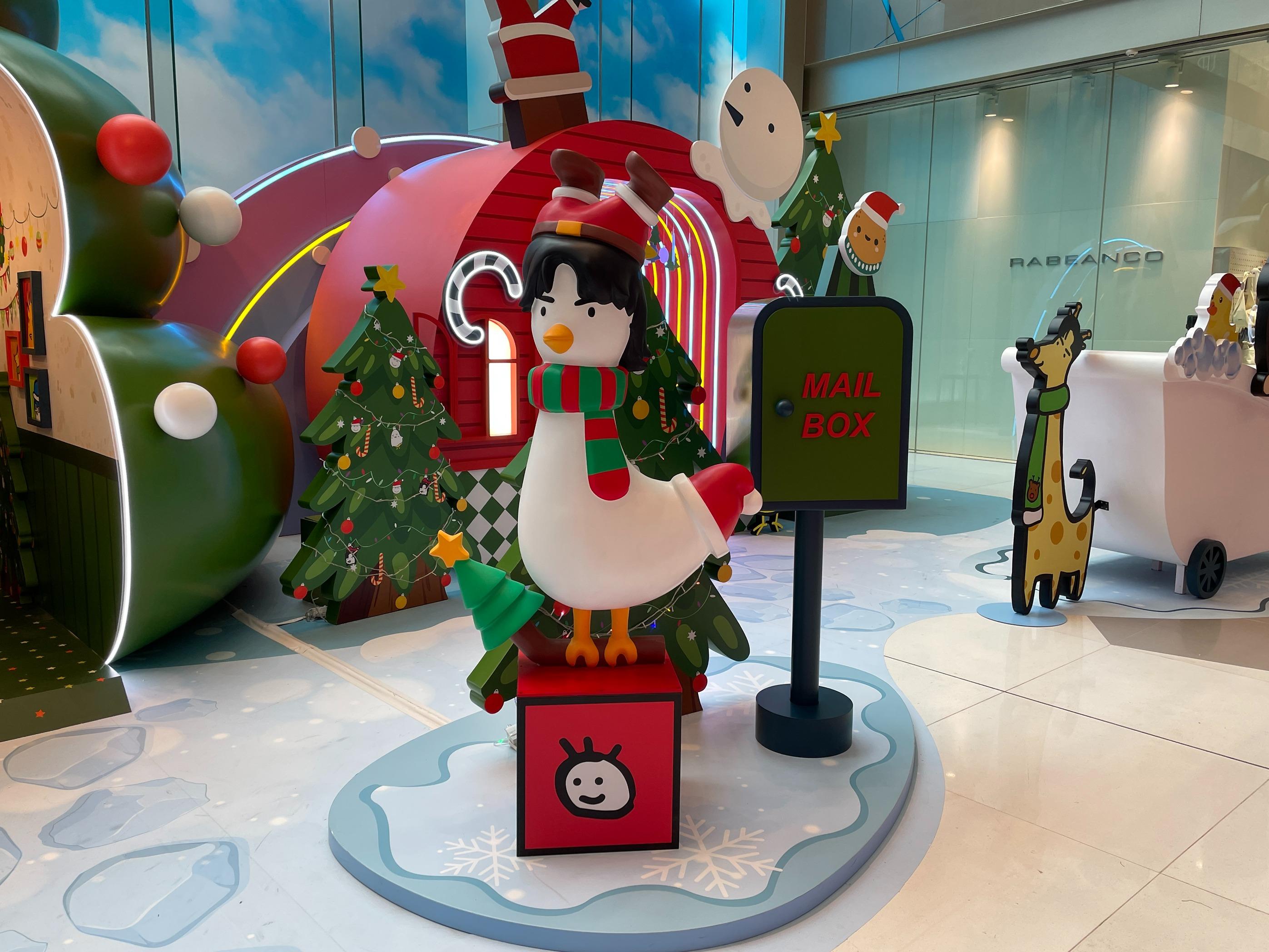 The ONE X 193 今個聖誕知你咩料市集打卡位7|已讀必回鳩仔聖誕郵筒