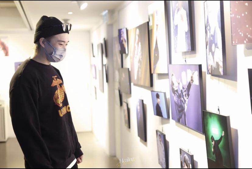 Jer親身到訪參觀相展。